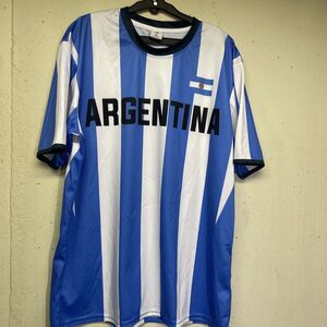 Vintage Argentina Soccer Football World Cup Team Jersey - Mens XL